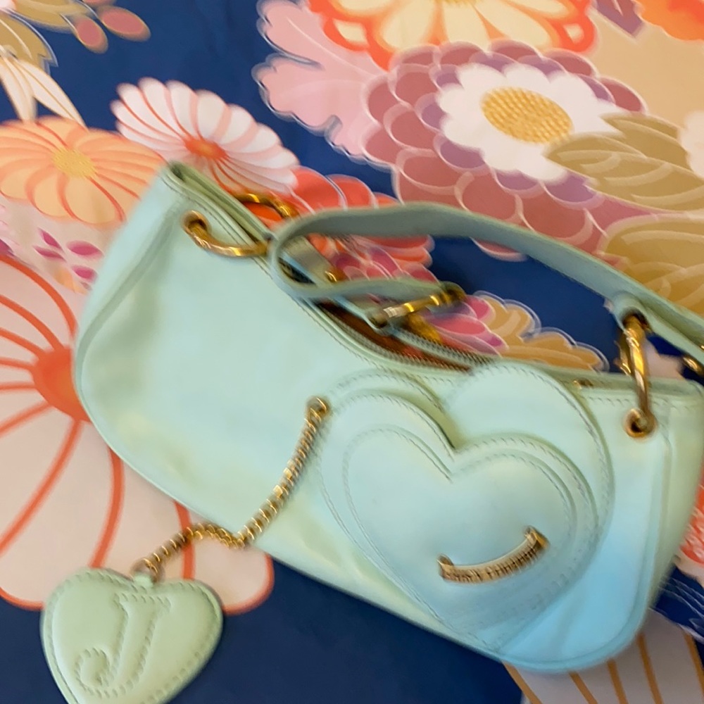 Tiffany blue juicy couture purse